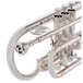 Trevor James Renaissance TJCT6500 Cornet, Silver Plate