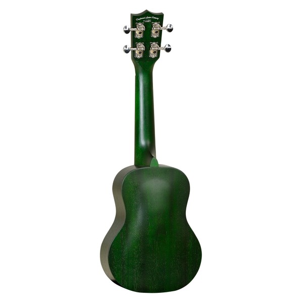 Tanglewood Tiare Soprano Ukulele, Forest Green Stain Back