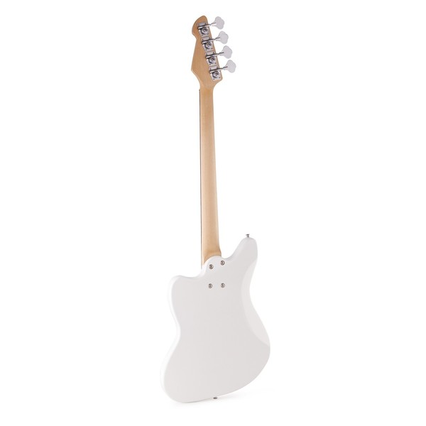 Seattle Bass Guitar by Gear4music, White