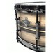 Liberty Drums Metal Series 14x6.5 Snare, Antique Dark Brushed Brass