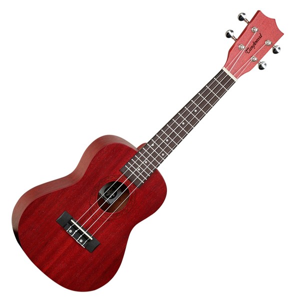 Tanglewood Tiare Concert Ukulele, Wine Red Stain - Main