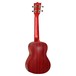Tanglewood Tiare Concert Ukulele, Wine Red Stain - Back