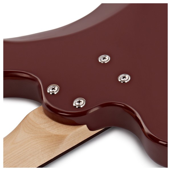 Seattle Bass Guitar by Gear4music, Gala Red