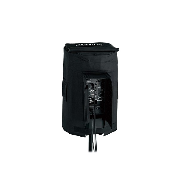 Yamaha Speaker Cover for DXR8mkII, Rear on Stand