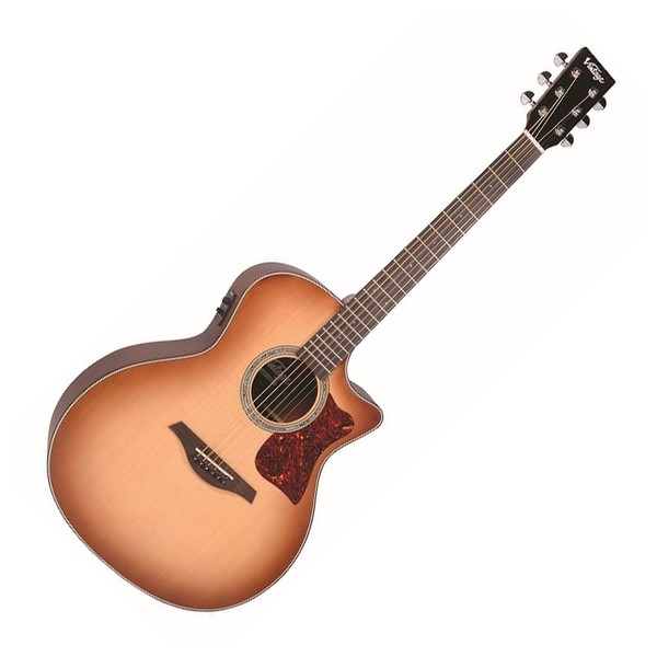 Vintage VGA900 Electro Acoustic Sweetwater, Sunburst - Front
