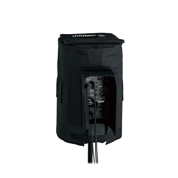 Yamaha Speaker Cover for DXR12mkII, DBR12 and CBR12, Rear on Stand