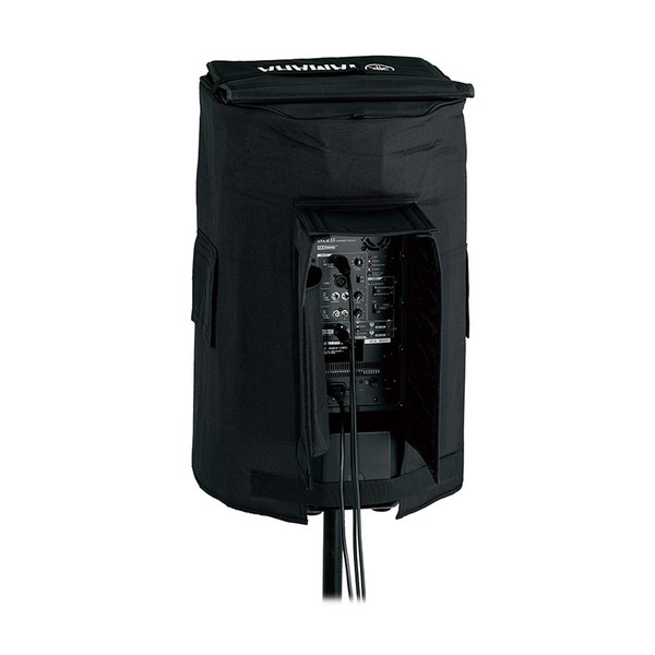 Yamaha Speaker Cover for DXR15mkII, DBR15 and CBR15, Rear on Stand