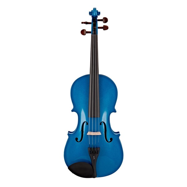 Stentor Harlequin Viola Outfit, Blue, 15 Inch, Top