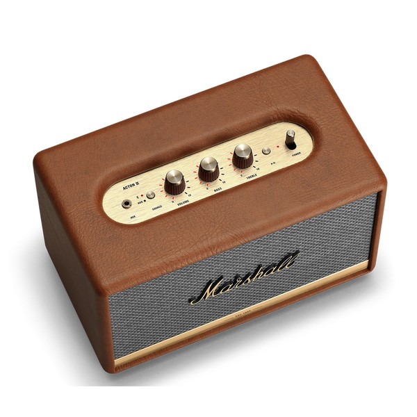 Marshall ブラウン Acton2 Marshall Acton Bluetooth II Speaker, Brown at Gear4music