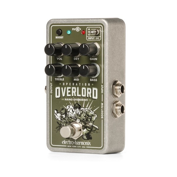 Electro Harmonix Nano Operation Overlord Overdrive - left