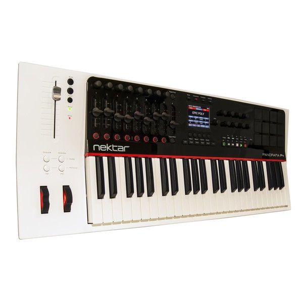 Nektar Panorama P4 MIDI Keyboard - Angled 2
