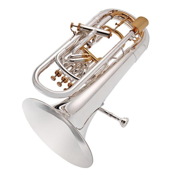 Conn-Selmer 300EH 4 Valve Compensating Euphonium, Silver Plate