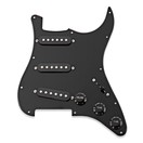 Guitarworks SSS Preloaded Scratchplate, Black