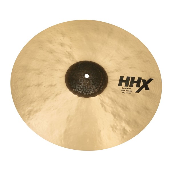 Sabian HHX 18" Complex Thin Crash - angled