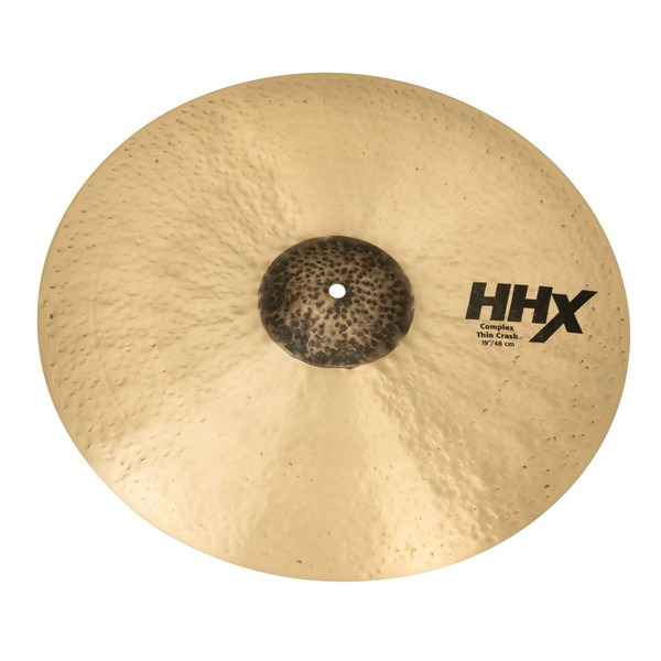 Sabian HHX 19" Complex Thin Crash - angled