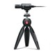 Shure Motiv MV88 Plus Video Kit with SE215 Earphones - Microphone and Tripod with Windshield Removed