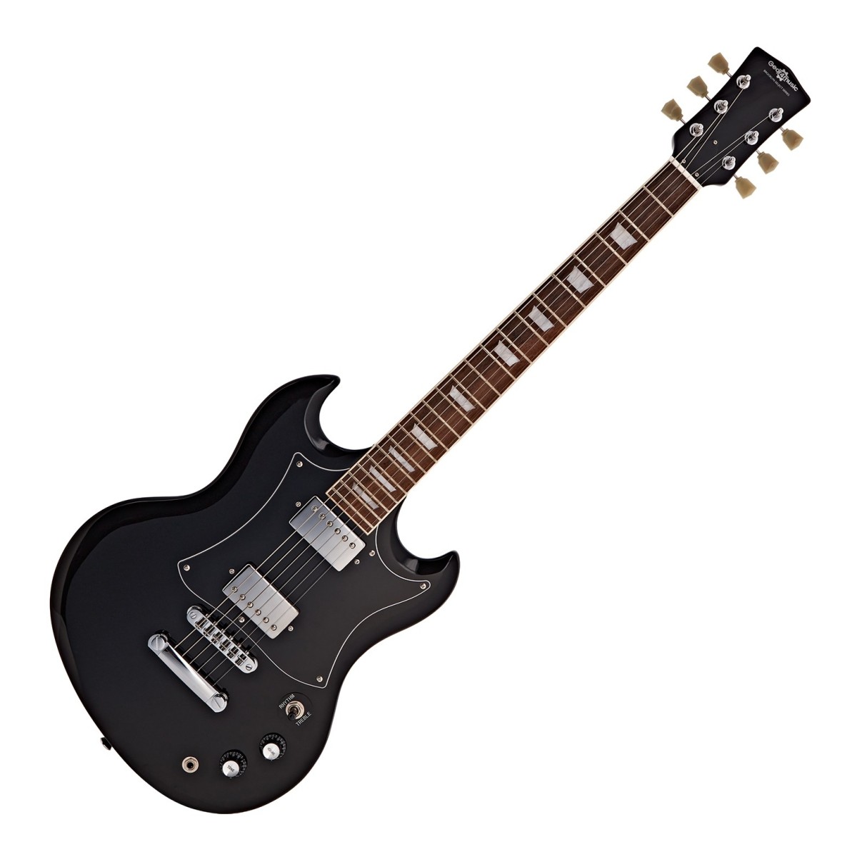 Click to view product details and reviews for Brooklyn Select Electric Guitar By Gear4music Black.