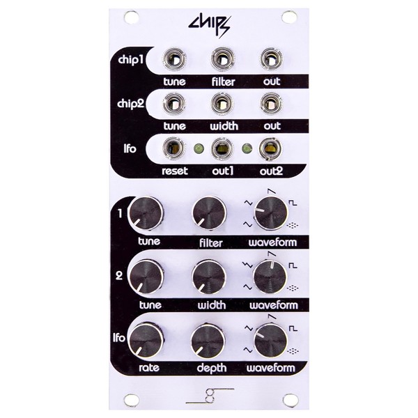 Cre8audio Chipz Dual VCO and LFO - Front