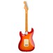 Fender American Ultra Stratocaster RW, Plasma Red Burst - back