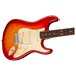 Fender American Ultra Stratocaster RW, Plasma Red Burst - body