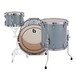 British Drum Co. Legend Series 22'' 3pc Shell Pack, Skye Blue