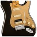 Fender American Ultra Stratocaster HSS MN, Texas Tea - close