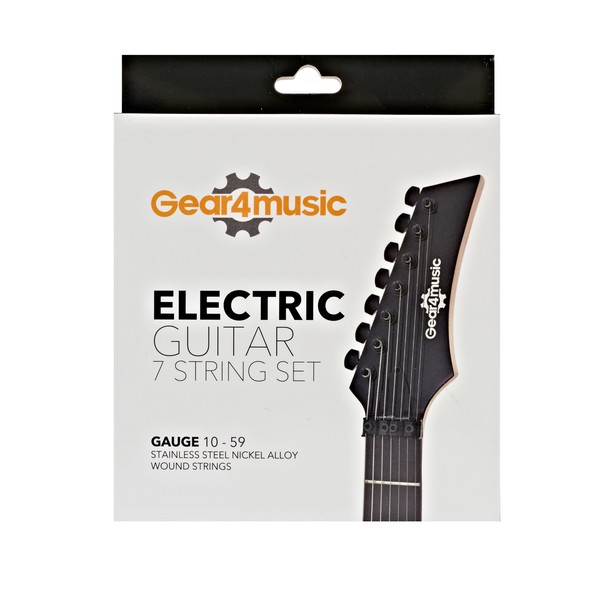 Electric Guitar 7 Strings Set by Gear4music