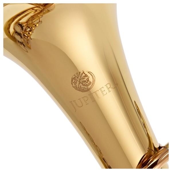 Jupiter JBR730 Baritone Horn, Clear Lacquer, Engraving