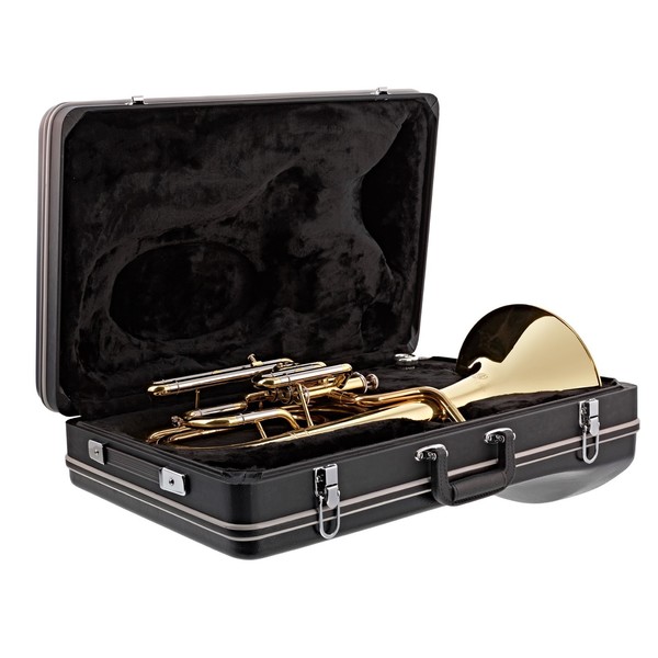 Jupiter JBR730 Baritone Horn, Clear Lacquer, Case
