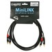 Klotz MiniLink Pro RCA Audio Cable, 1.5m - whole cable