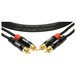 Klotz MiniLink Pro RCA Audio Cable, 3m - connectors