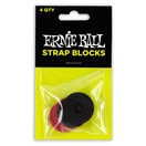 Ernie Ball P04603 Strap Blocks, Pack Of 4