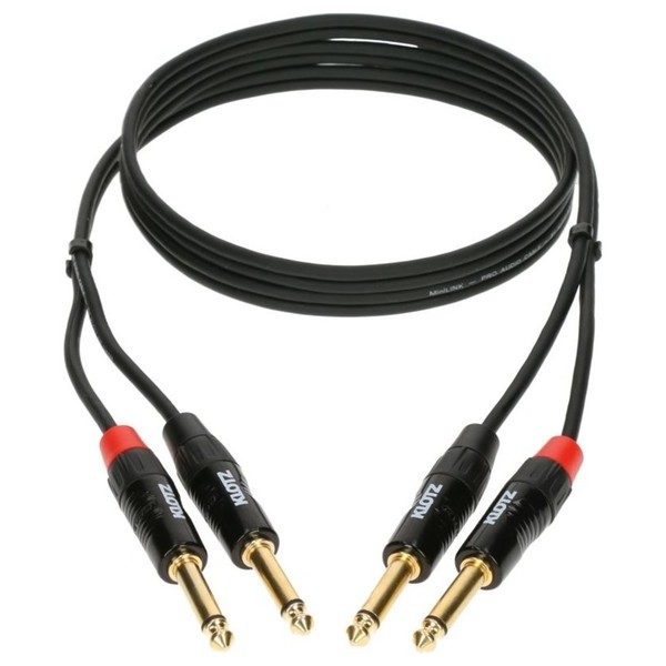 Klotz MiniLink Pro Stereo 1/4" Jack Cable, 90cm