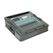 SKB Roto-Moulded 10U Top Mixer Rack Case, Angled with Mixer