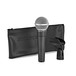 Shure SM58 Dynamic Vocal Mic with Premium Stand and Cable - Microphone with Clip and Case