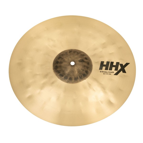 Sabian HHX 16'' X-Treme Crash Cymbal, Natural Finish - angle