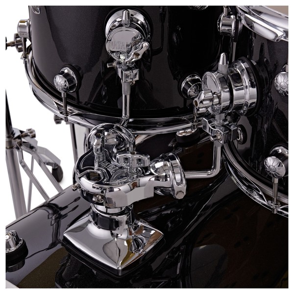 Natal Arcadia Poplar 5pc 22" Drum Kit w/Hardware, Black Sparkle