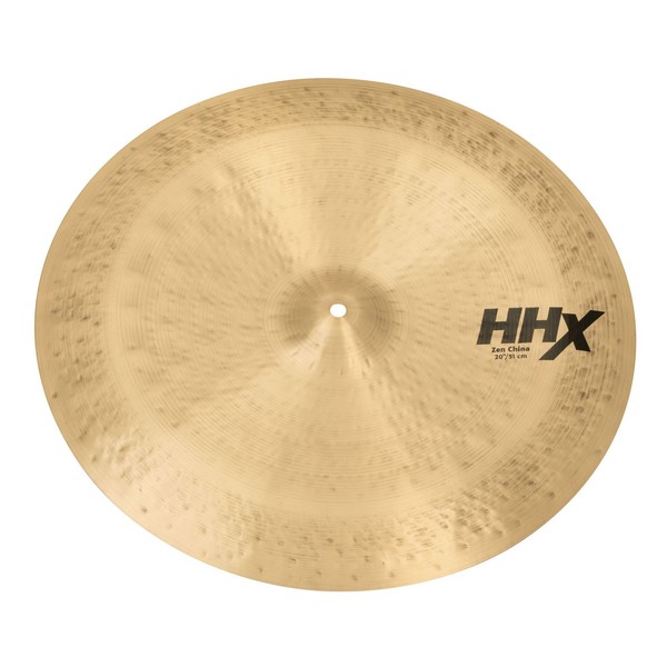 Sabian HHX 20" Zen China Cymbal, Natural Finish - angle