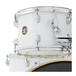 Tama Rhythm Mate Kit Bundle With Drum Head Upgrade, White - rack tom