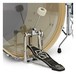 Tama Rhythm Mate Bundle With Drum Head Upgrade, Charcoal Mist - kick pedal