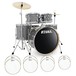 Tama Rhythm Mate Bundle With Drum Head Upgrade, Galaxy Silver - main image