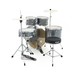 Tama Rhythm Mate Bundle With Drum Head Upgrade, Galaxy Silver - behind