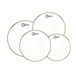 Tama Rhythm Mate Complete Bundle w/ Drum Head Upgrade, Charcoal Mist - aquarian response 2