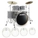 Tama Rhythm Mate Complete Bundle w/ Drum Head Upgrade, Galaxy Silver - main image