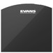 Evans Black Chrome Drum Head, 8 Inch