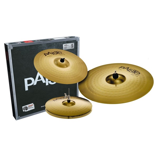 Natal Arcadia Poplar 22" Drum Kit w/Hardware & Paiste Cymbals - Paiste 101 brass set