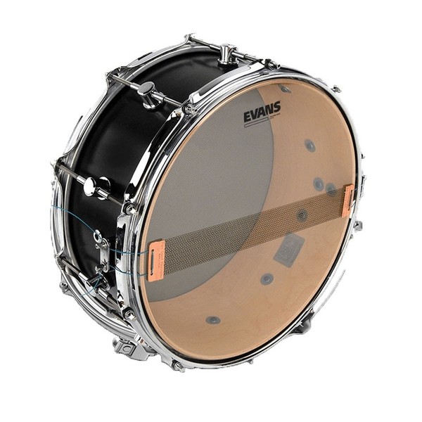 Evans Clear 200 Snare Side Drum Head, 12 Inch