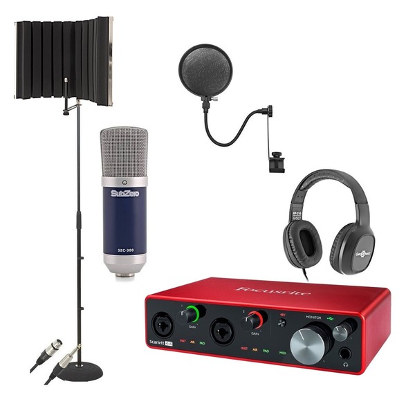 Focusrite Scarlett 4i4 Premium Bundle