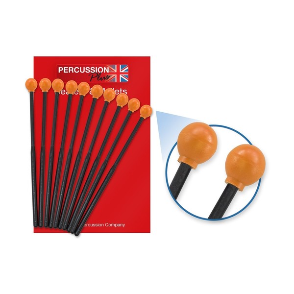 Percussion Plus Chime Bar Beaters, 5 Pairs