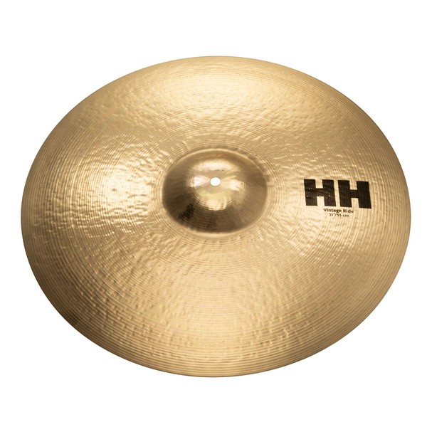 Sabian HH 21'' Vintage Ride Cymbal, Natural Finish - angle